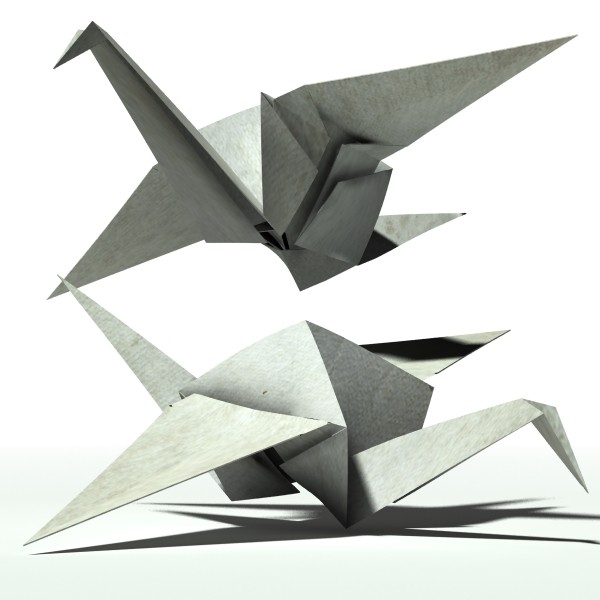 max origami crane - origami crane by shadesofreal